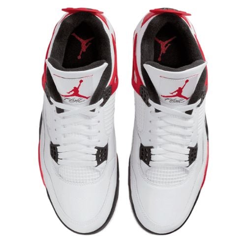 Alternative view of Air Jordan Retro 4 SB "Red Cement" Roja Blanca