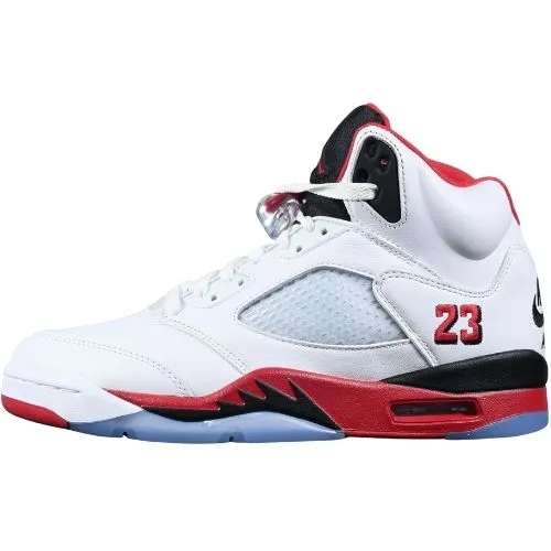 Air Jordan Retro 5 "Fire Red Silver Tongue"