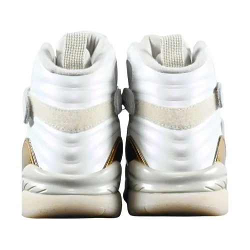 Alternative view of Jordan Retro 8 C&C "Trophy"  Blanco Dorado