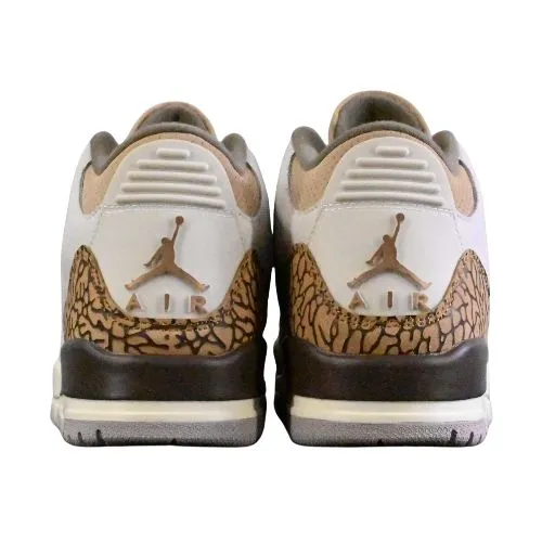 Alternative view of Air Jordan Retro 3 "Orewood Brown" Café Blanco Tigre