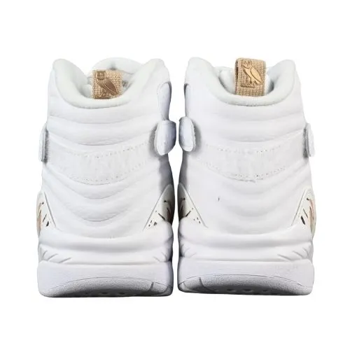 Alternative view of Air Jordan Retro 8 "OVO White Drake"
