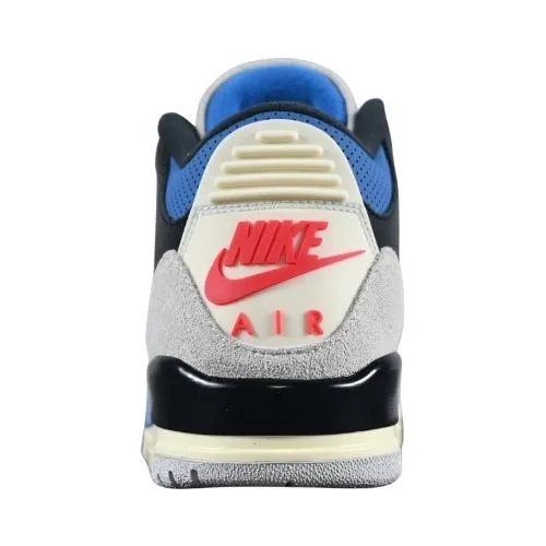 Alternative view of Air Jordan Retro 3 "Rare Air" Negro Azul Rojo
