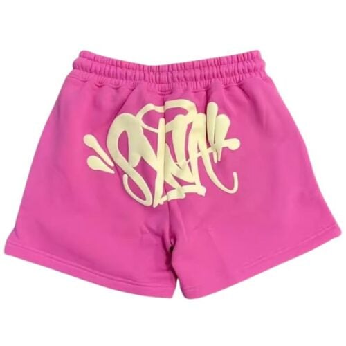 Shorts SYNA WORLD mujer "Rosa" ALGODÓN + BOLSA y STICKERS.