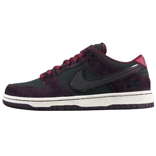 RIOT Skateshop x Nike SB Dunk Low "Mahogany Dark Beetroot Team Red Sail Night Maroon"