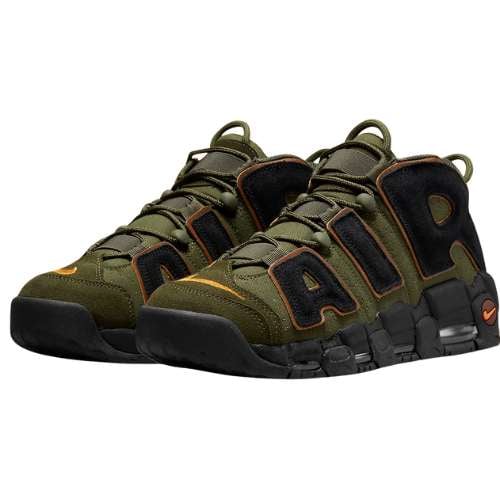Nike Air More UPTEMPO "Cargo Khak" Verde Naranja