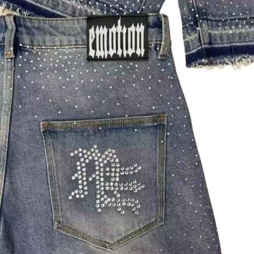 Alternative view of Short Pantalón Corto EMOTION "Blue" JEANS