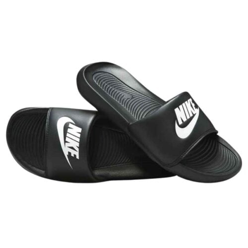 Sandalias Chalas NIKE Slide - "Negras/Blancas" + CAJA