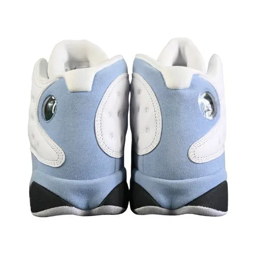 Alternative view of Air Jordan 13 Retro "Blue Grey" Blanco Celeste