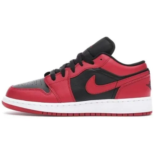 Nike Air Jordan 1 Retro Low "Patent Varsity Red Black" Negro Rojo