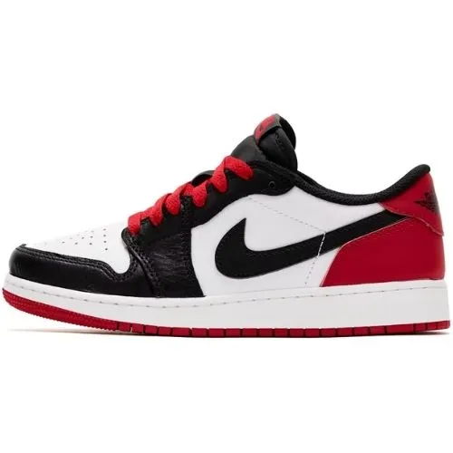 Nike Air Jordan 1 Retro Low "Black Toe" Rojo Negro Blanco