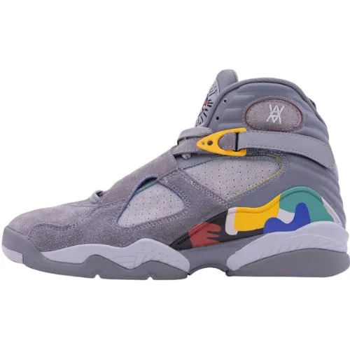 Air Jordan Retro 8 "Daniel Arsham And The Shoe Surgeon" Gris