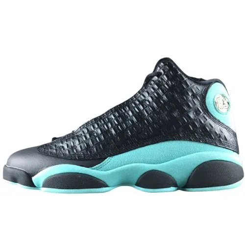 Air Jordan 13 Retro "'Island Green" Negro Celeste