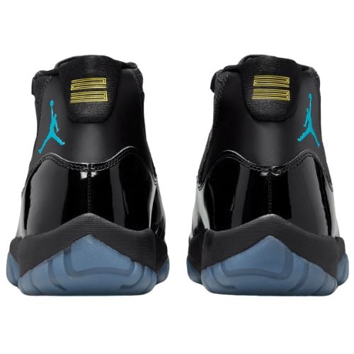 Alternative view of Air Jordan Retro 11 "Gamma Blue" Negro Azul