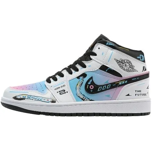 Nike Air Jordan 1 Retro "Cyberpunk Pixel Cotton Candy"