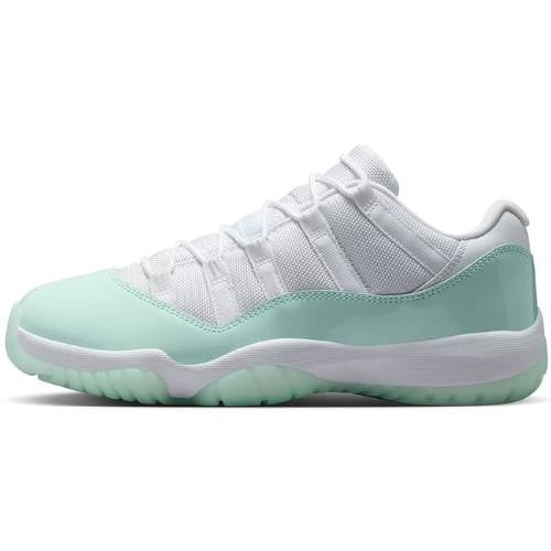 Air Jordan 11 Retro Low "Igloo" Charol Verde Menta Blanca