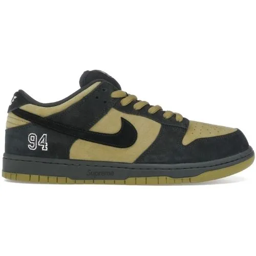 Supreme x Nike Dunk Low SB "Camper Green" Verde