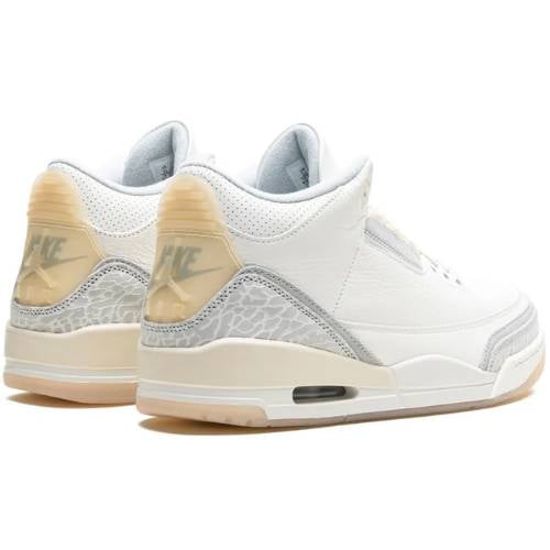 Alternative view of Air Jordan 3 Retro Craft "Ivory" Blanco