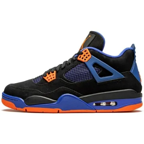 Air Jordan Retro 4 "Cavs" Negro Morado Naranja