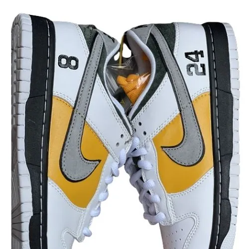 Alternative view of Kobe Bryant x Nike Dunk Low SB Blanco Yellow White Amarillo 8 24