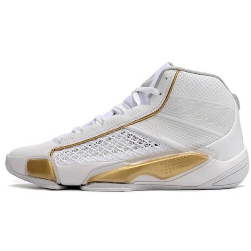 Air Jordan 38 "FIBA" Blanco Dorado