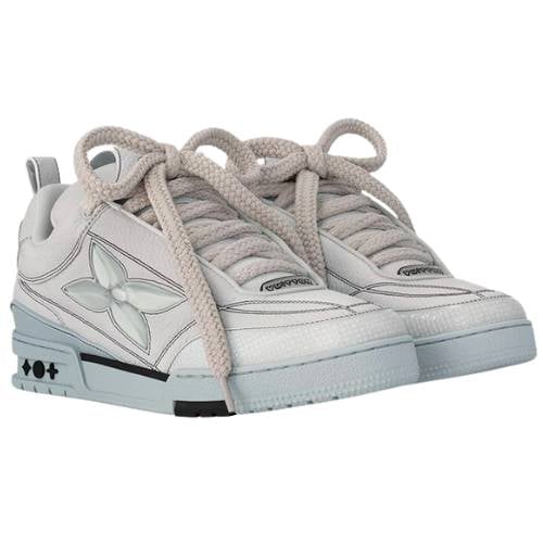 Alternative view of LOUIS VUITTON LV "TRAINER-SKATE SK8" BEIGE BLANCO