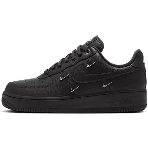Nike Air Force 1 '07 LX Black Multi Swoosh Negro