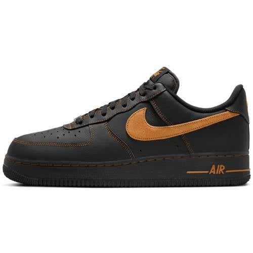 Nike Air Force 1 '07 LV8 Black Orange Negro Naranja