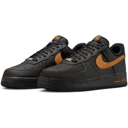 Alternative view of Nike Air Force 1 '07 LV8 Black Orange Negro Naranja