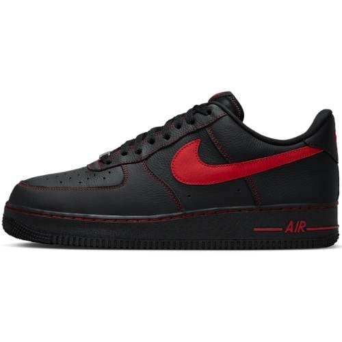 Nike Air Force 1 '07 LV8 Black Red Negro Rojo