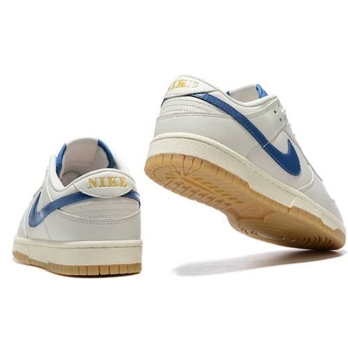 Alternative view of Nike Dunk Low SB SE "Sail Dark Marina Blue" White Blue