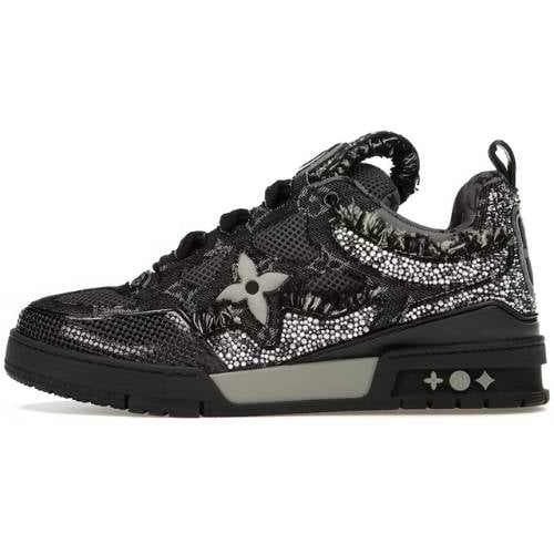 LOUIS VUITTON LV " Swarovski Monogram TRAINER-SKATE SK8" BLACK